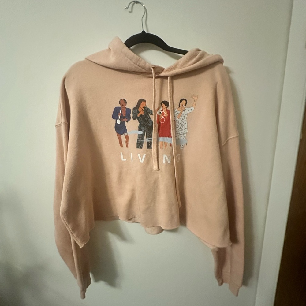 Living Single Crop Hoodie